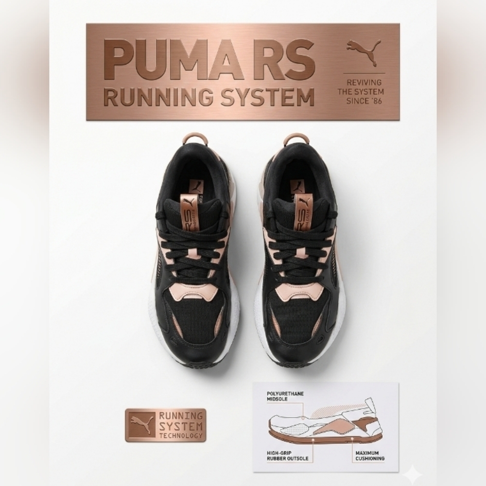 Puma RS‑X Running System Sneakers Women’s 9.5 Fair
